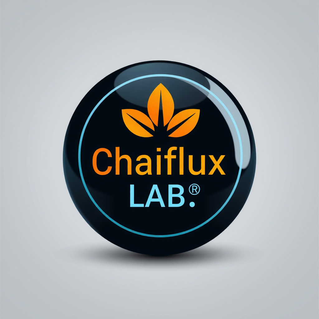 Chainflux Lab - Логотип компании, специализирующейся на финансовой грамотности и управлении финансами